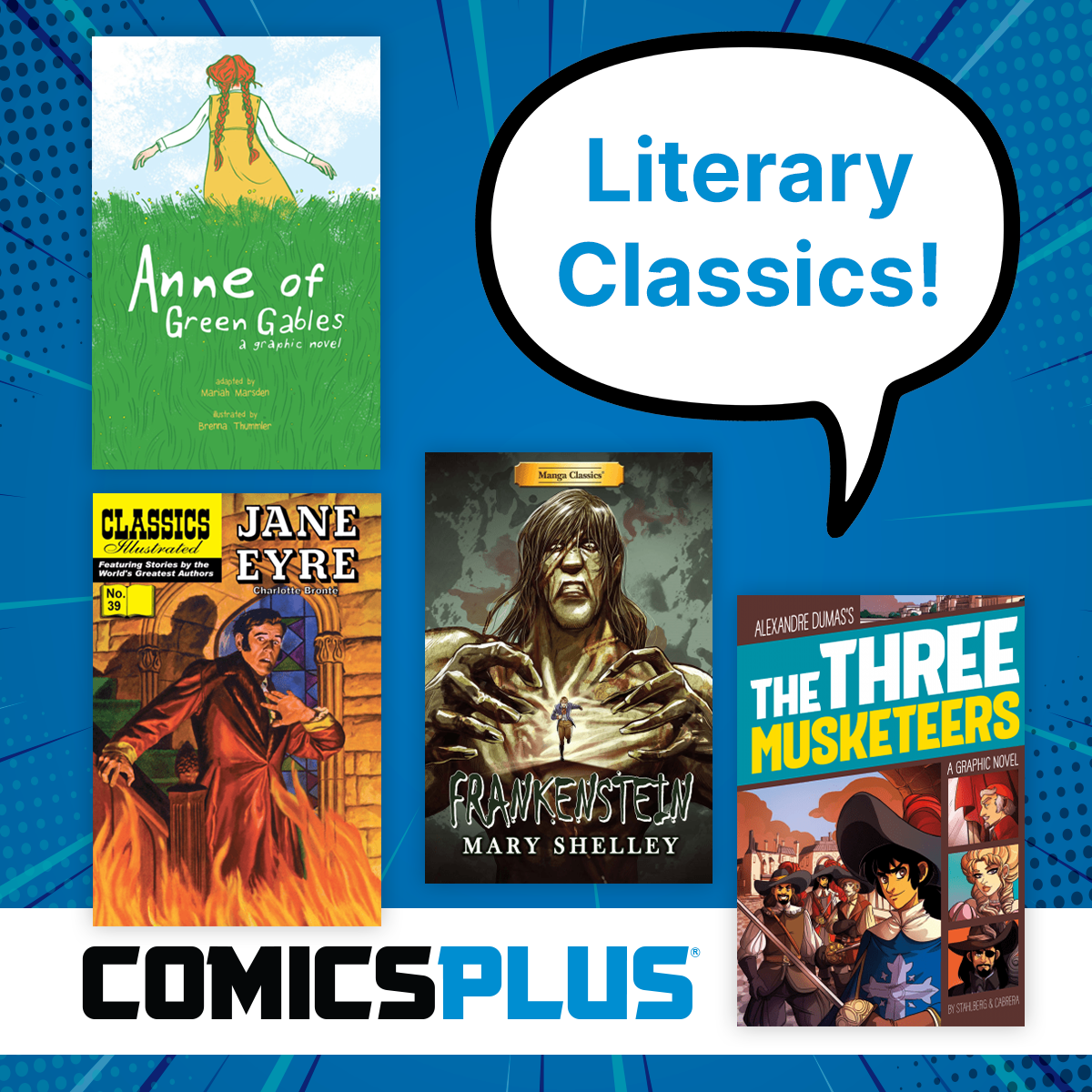 Literary Classics & Comics Plus