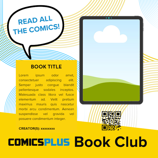 Book Club promo template