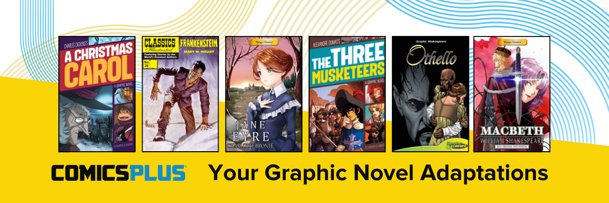 Graphic Novel Adaptations on Comics Plus
