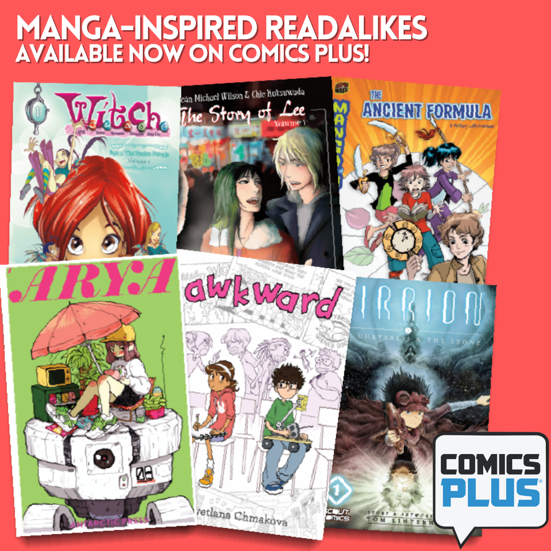 Comics Plus: Manga para niños y adolescentes » Bibliotecas NCW %